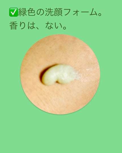緑豆弱酸性洗顔フォーム/beplain/洗顔フォームを使ったクチコミ(2枚目)