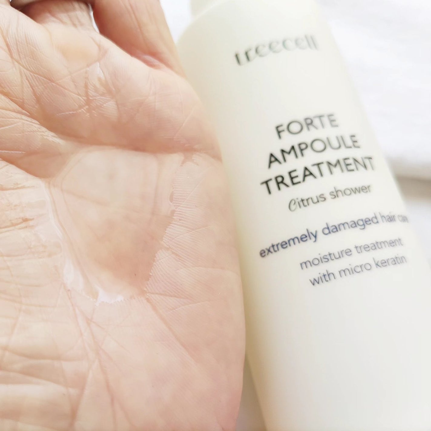 フォルテ アンプル トリートメント/treecell/洗い流すヘアトリートメントを使ったクチコミ(3枚目)