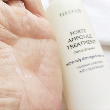 フォルテ アンプル トリートメント/treecell/洗い流すヘアトリートメントを使ったクチコミ(3枚目)