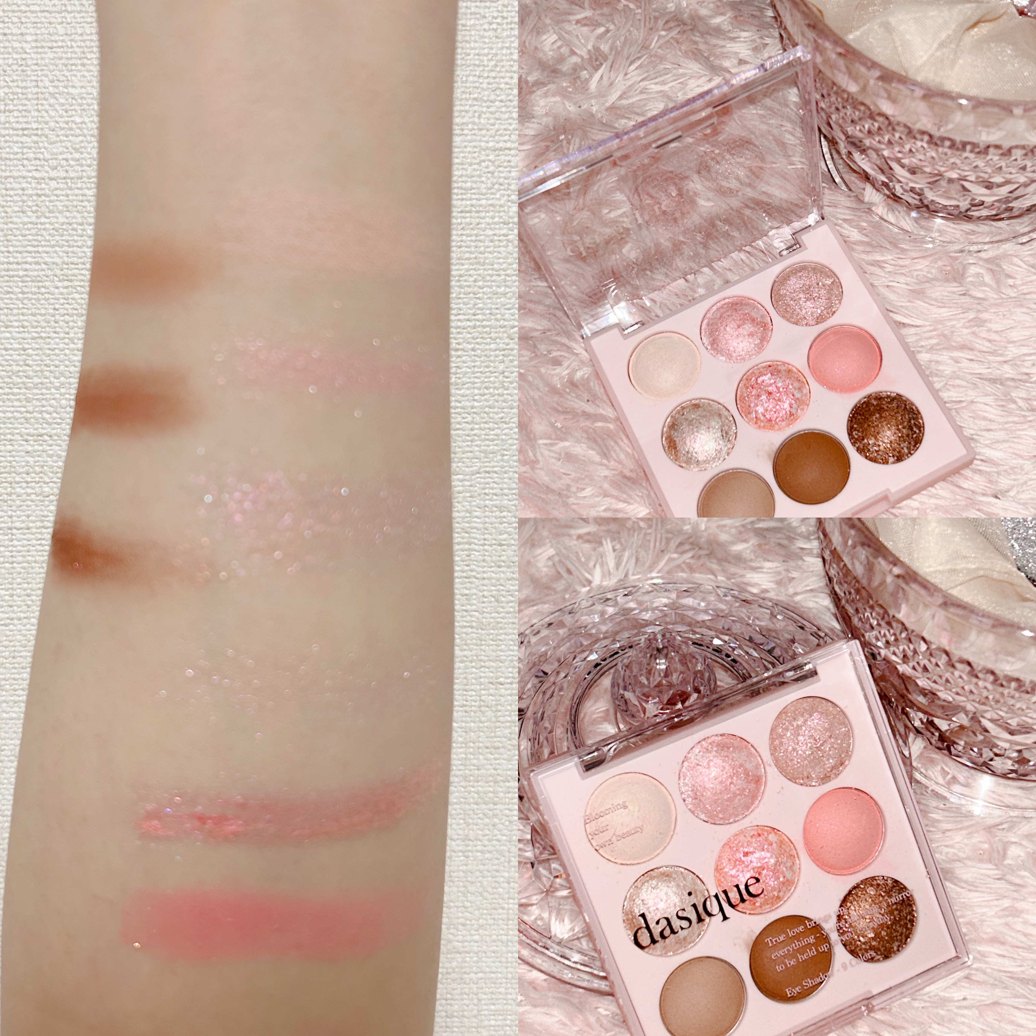 シャドウパレット/dasique/アイシャドウパレットを使ったクチコミ（3枚目）