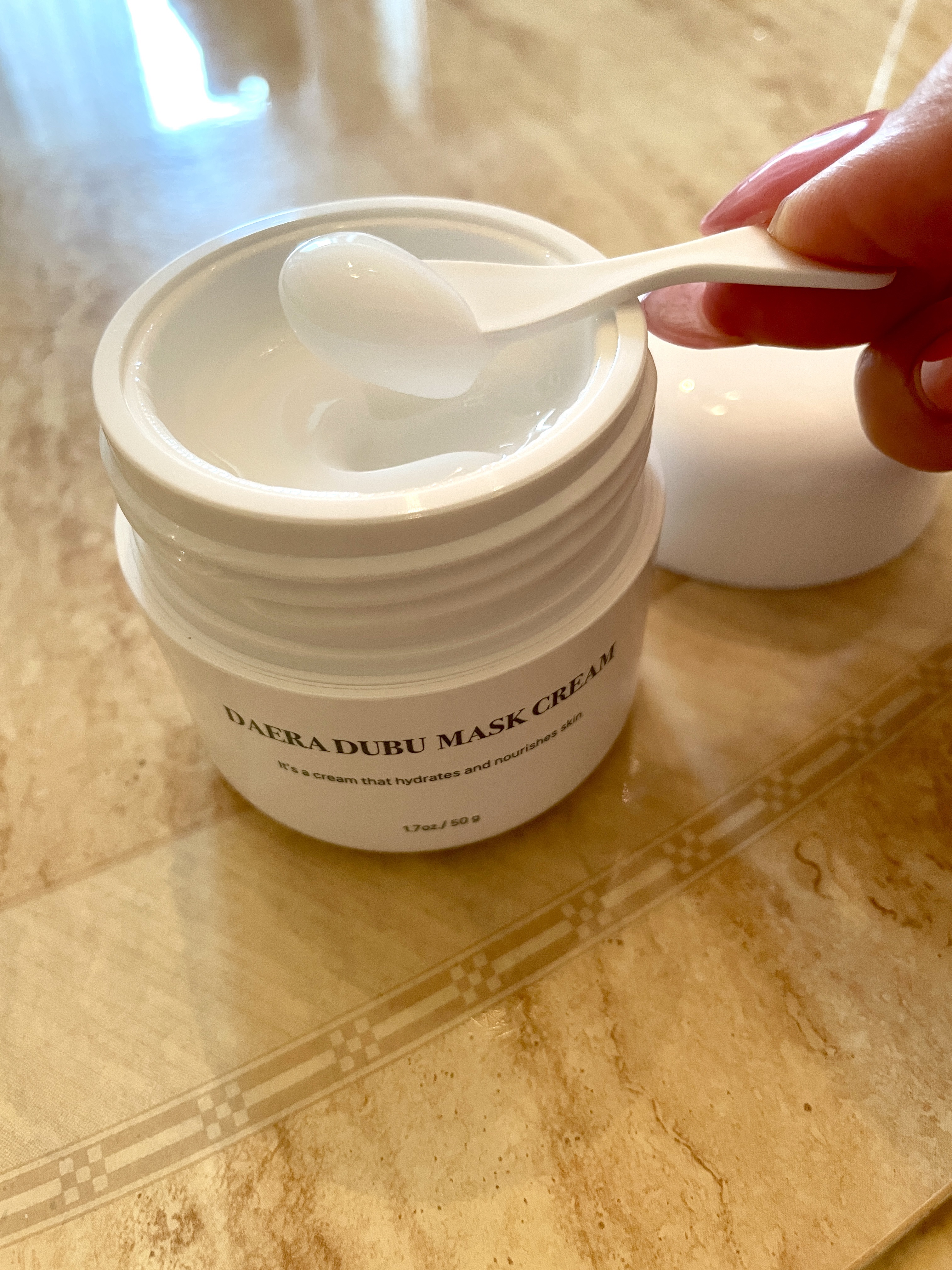 豆腐マスククリーム/DAERA/フェイスクリームを使ったクチコミ（1枚目）