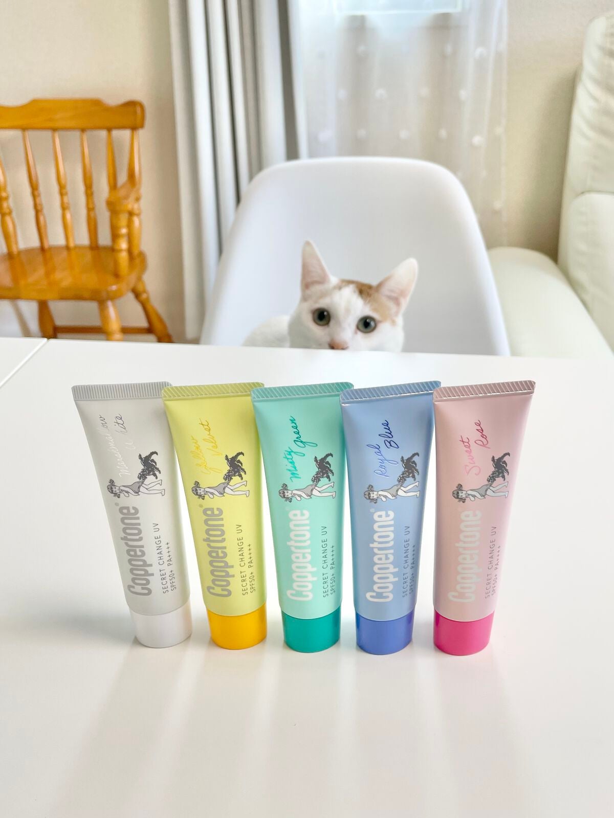 コパトーン シークレットチェンジUV マシュマロホワイト/コパトーン/日焼け止めクリームを使ったクチコミ(4枚目)