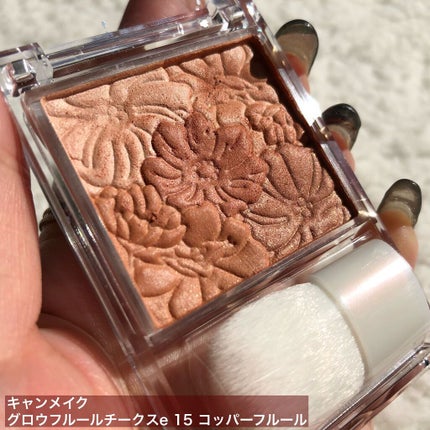 グロウフルールチークス/キャンメイク/パウダーチークを使ったクチコミ(5枚目)