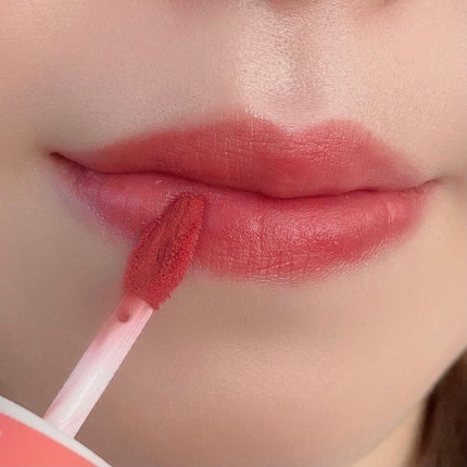 スーパーマットリップ&チークマッド/INTO U/口紅を使ったクチコミ(7枚目)