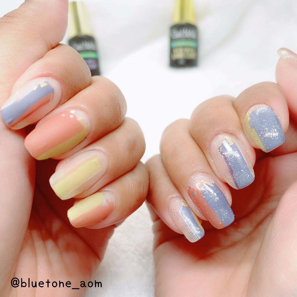 ジェルネイル(ライト対応)/セリア/ジェルネイルを使ったクチコミ(5枚目)