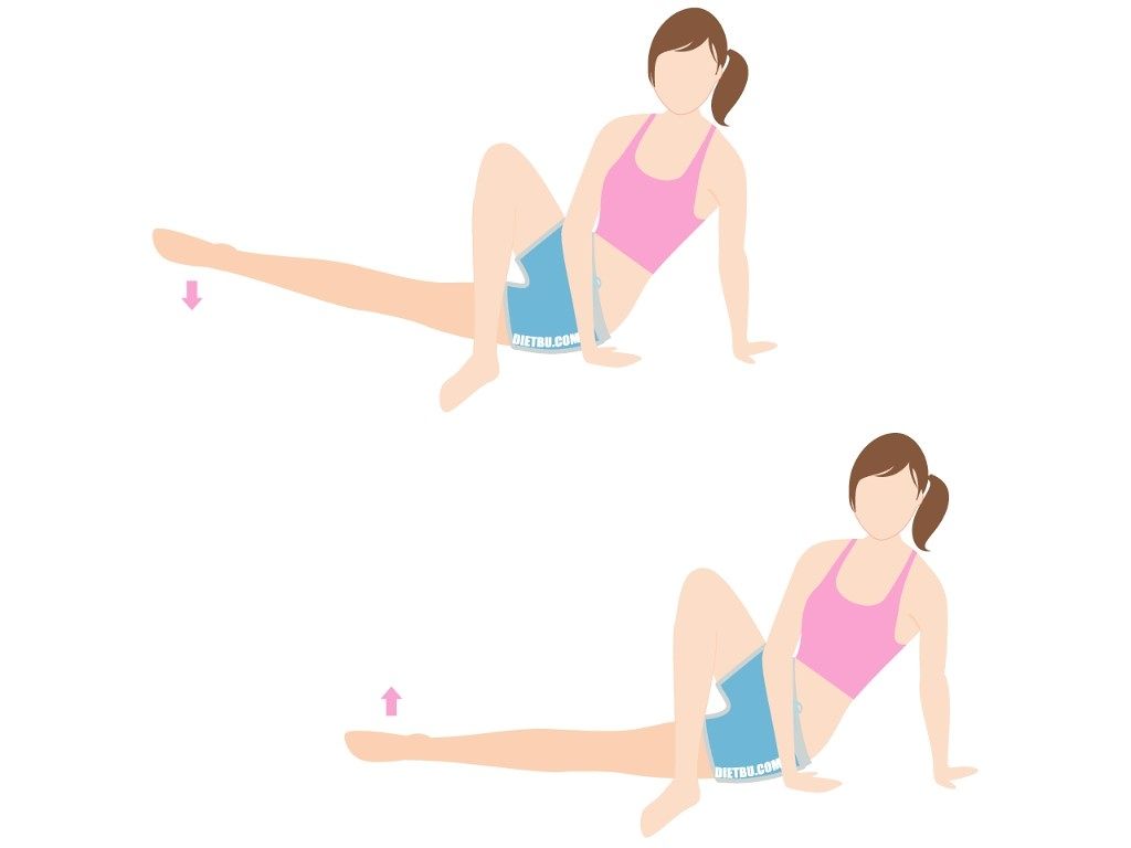 y_e on LIPS 「太もも痩せストレッチ方法です。1枚目まぁ、定番ですよね。足パカ..」(4枚目)