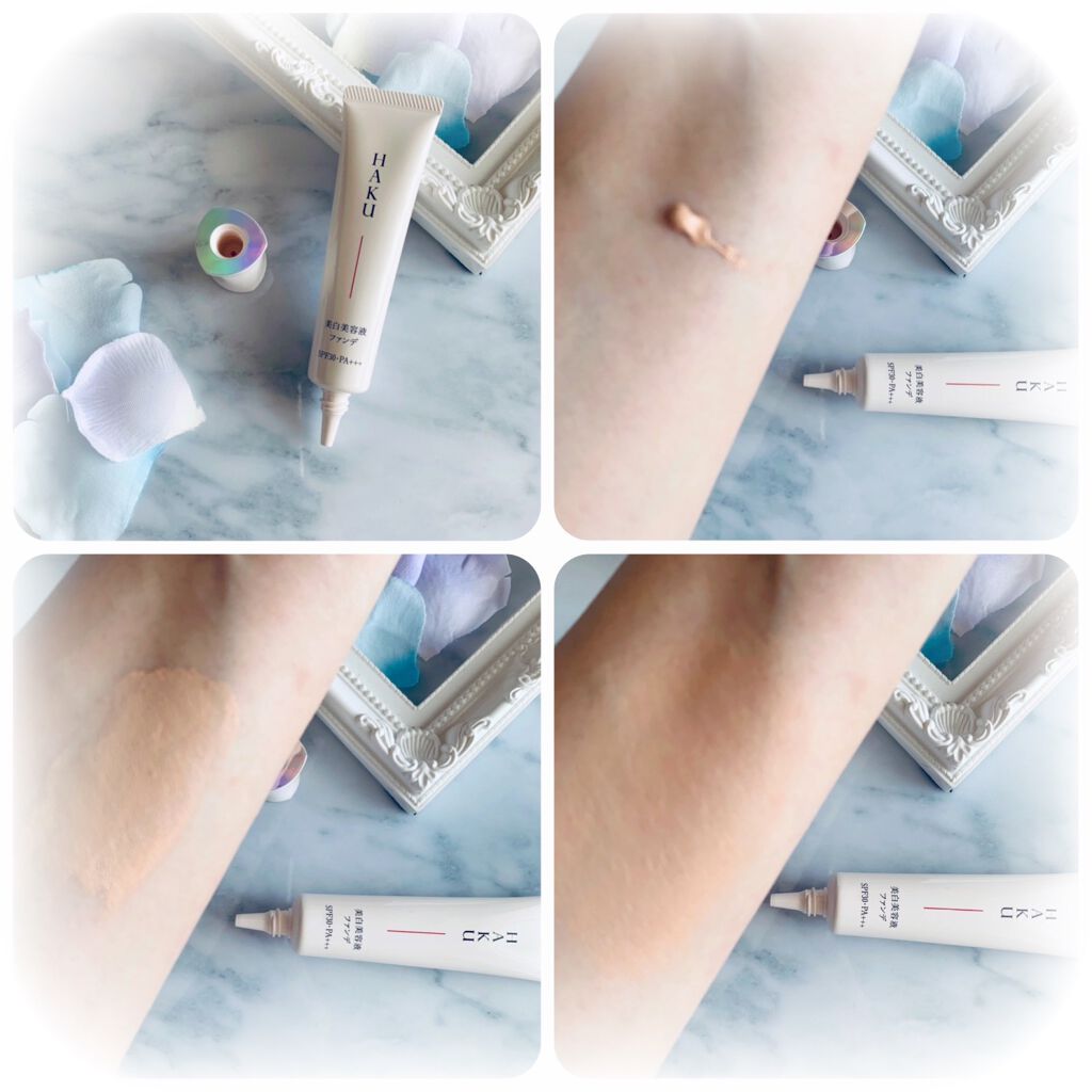 薬用 美白美容液ファンデ/HAKU/クリーム・エマルジョンファンデーションを使ったクチコミ(3枚目)