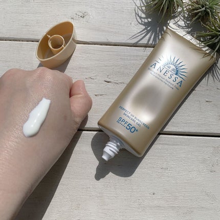 パーフェクトUV スキンケアジェル N/アネッサ/日焼け止め・UVケアを使ったクチコミ(2枚目)