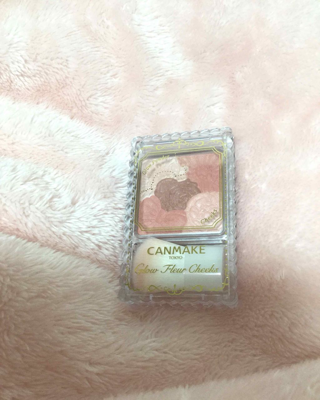 グロウフルールチークス/キャンメイク/パウダーチークを使ったクチコミ(1枚目)