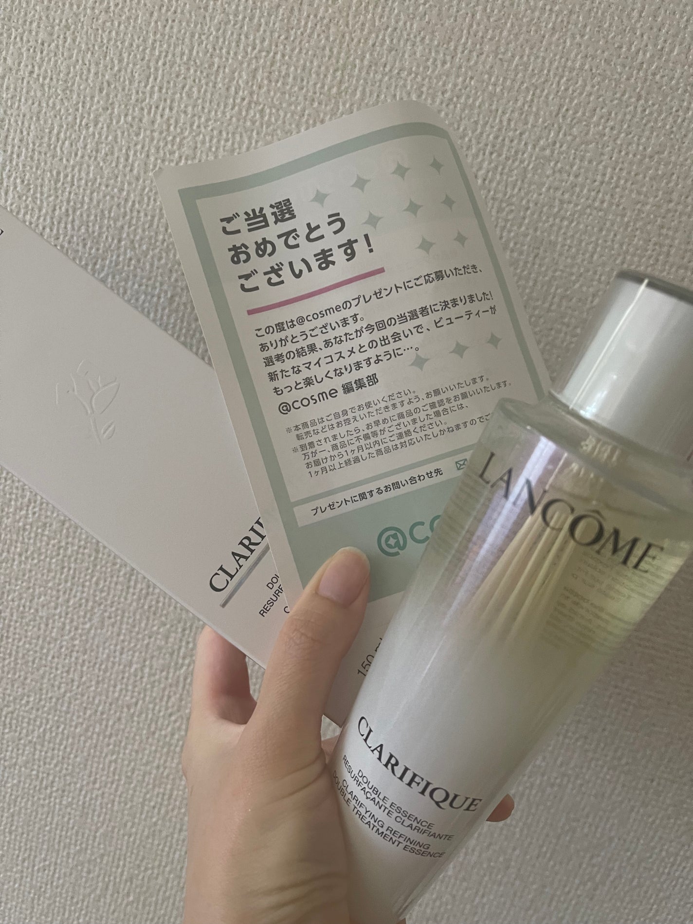 クラリフィック デュアル エッセンス ローション EX/LANCOME/化粧水を使ったクチコミ(1枚目)