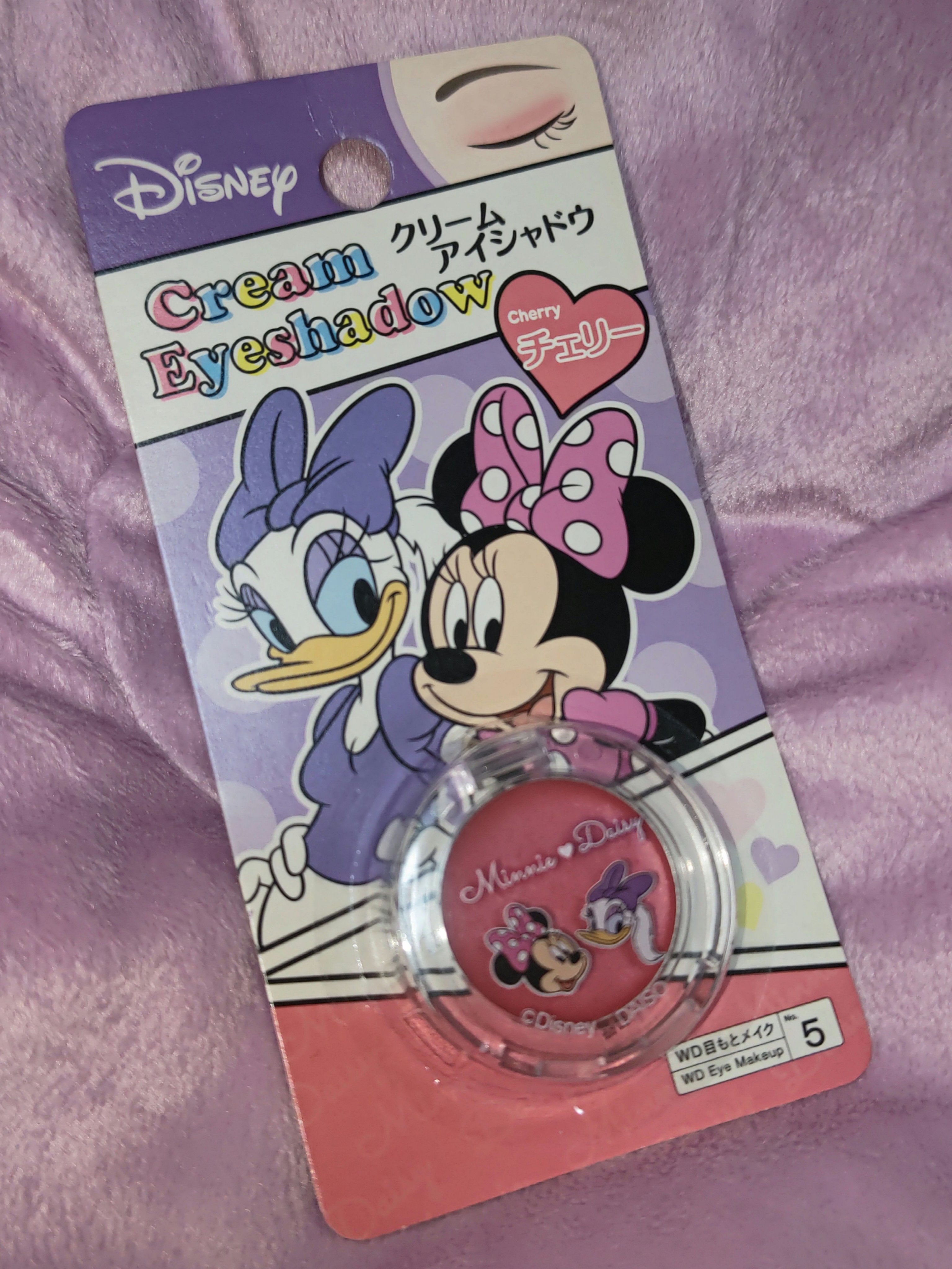 KCクリームアイシャドウ チェリー/DAISO/ジェル・クリームアイシャドウを使ったクチコミ（1枚目）