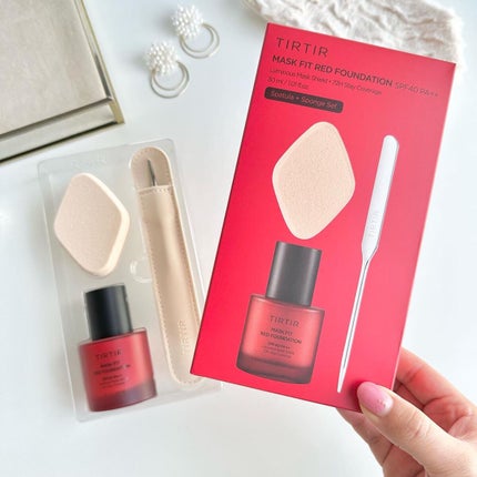マスクフィットレッドファンデーション/TIRTIR(ティルティル)/リキッドファンデーションを使ったクチコミ(6枚目)
