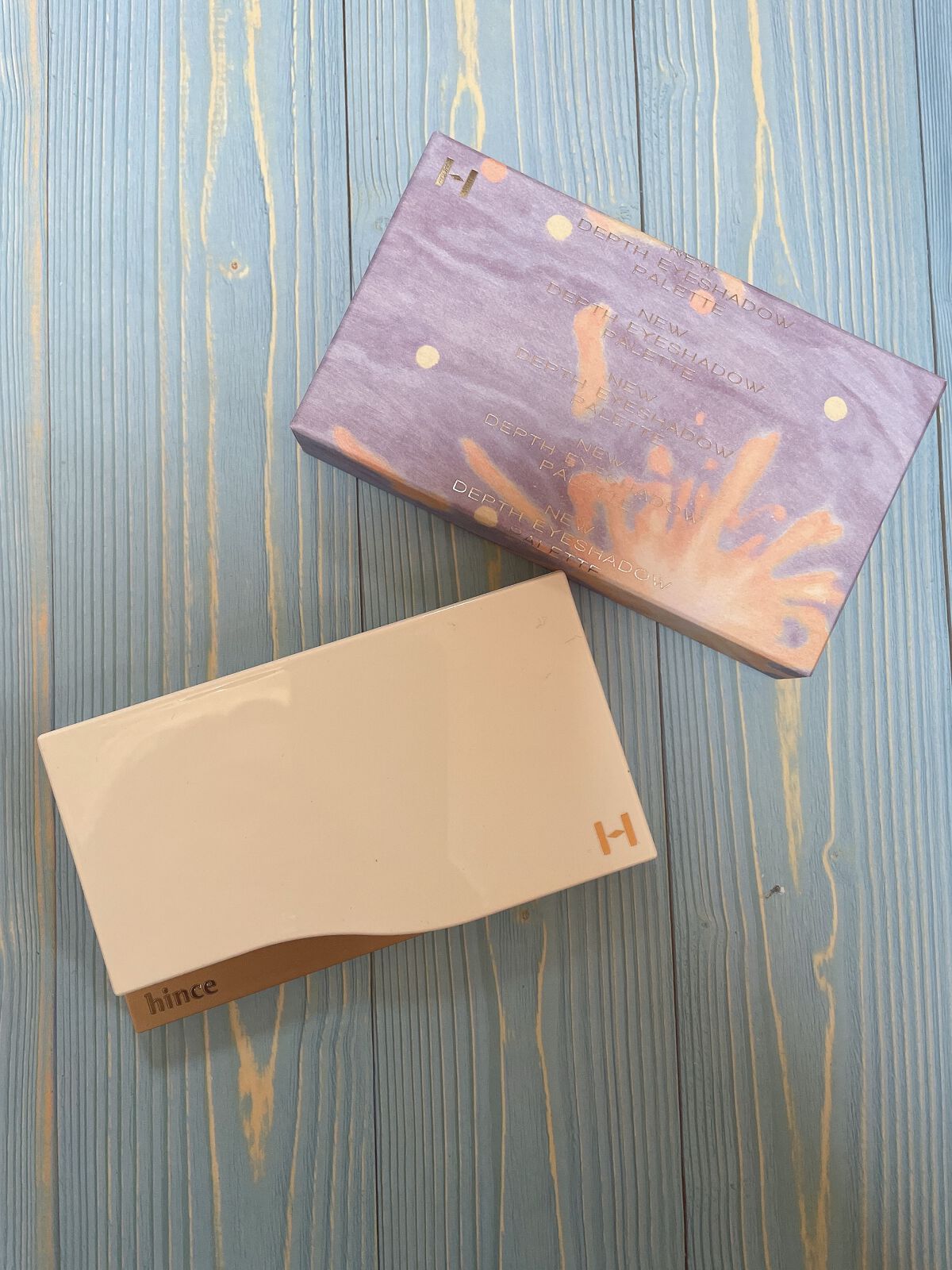 ニューデップスアイシャドウパレット/hince/アイシャドウパレットを使ったクチコミ(1枚目)