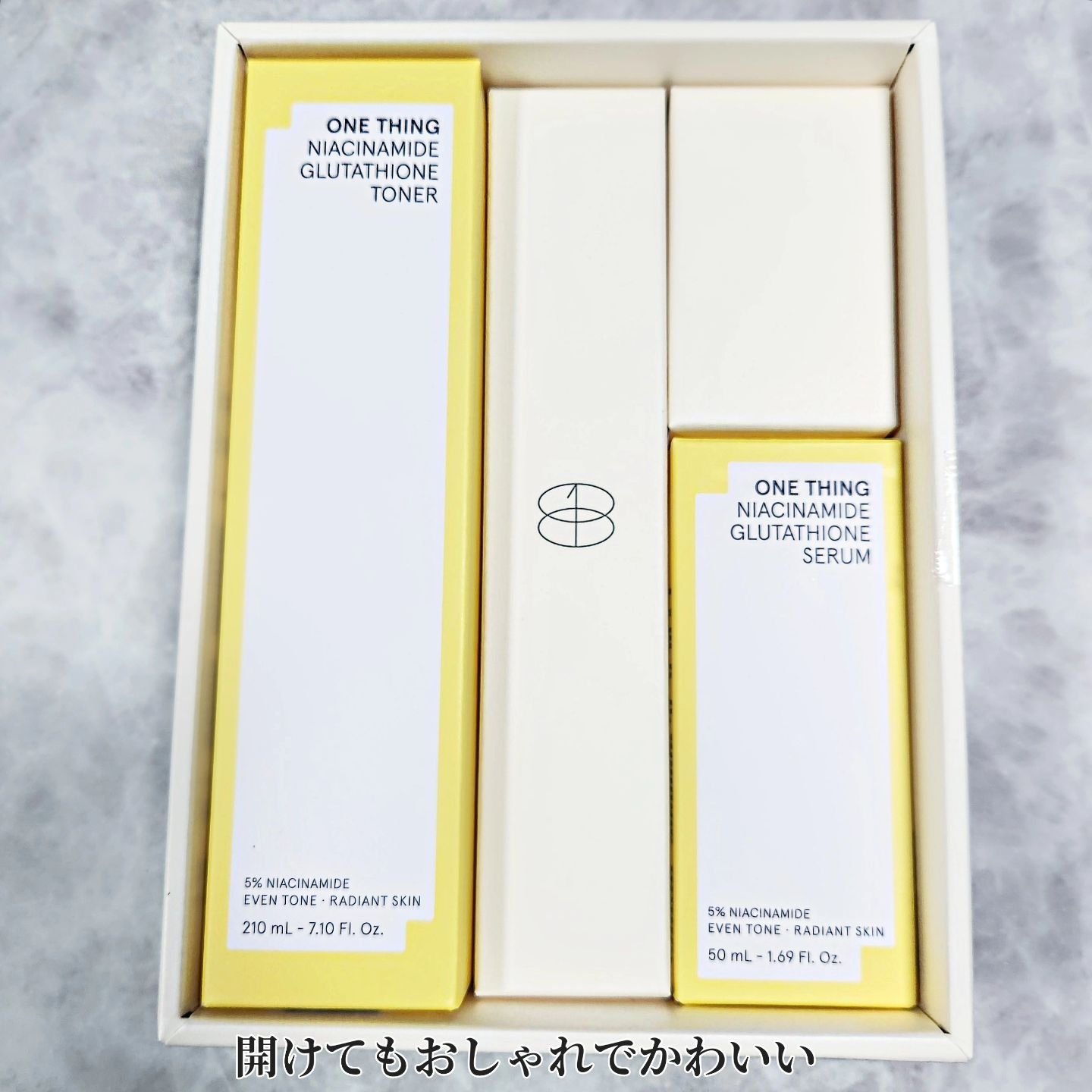 ナイアシンアミドグルタチオントナー/ONE THING/化粧水を使ったクチコミ（3枚目）