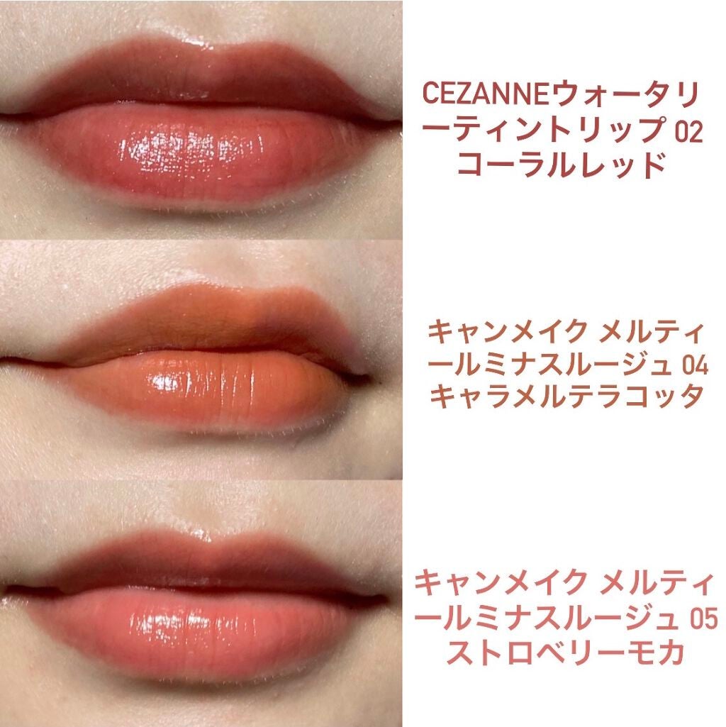 メルティールミナスルージュ/キャンメイク/口紅を使ったクチコミ(3枚目)