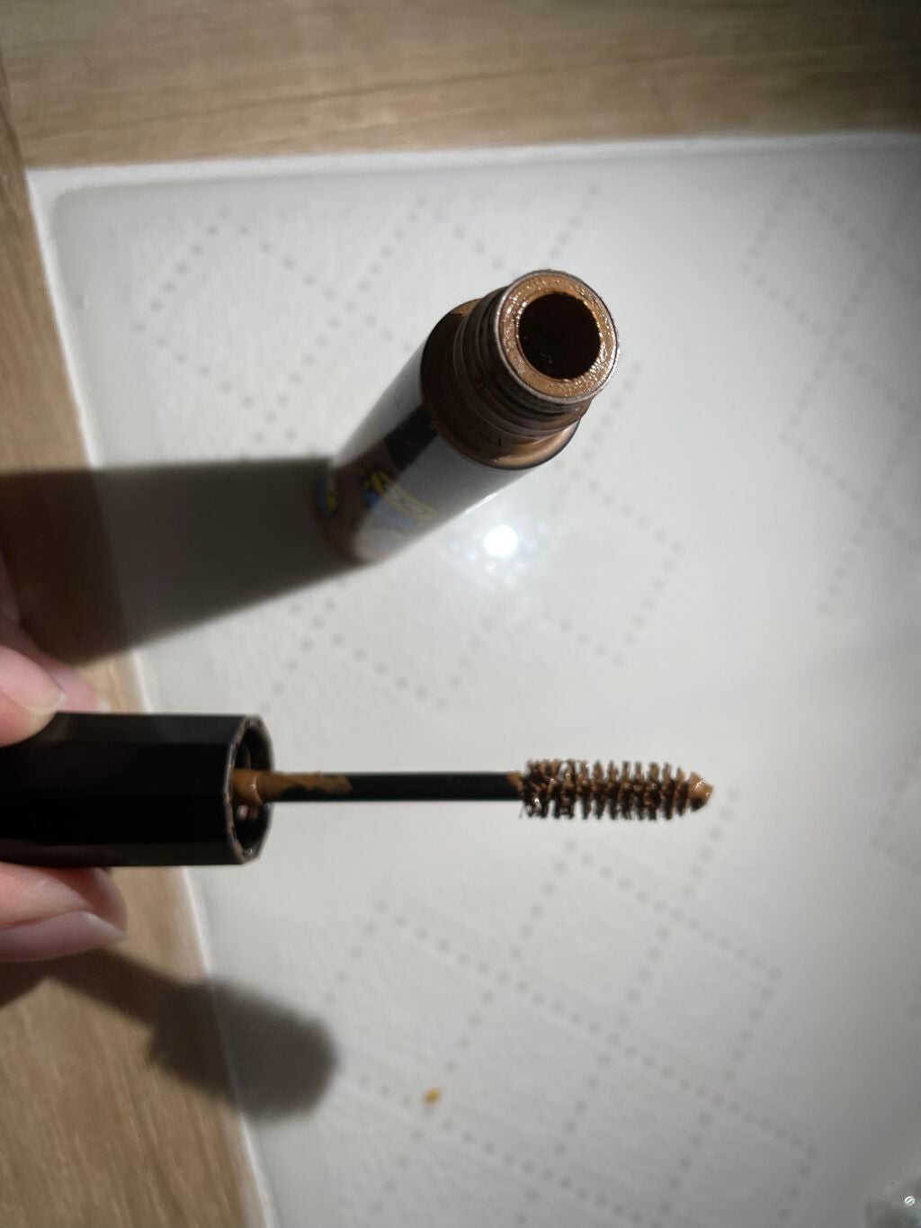 カラーリングアイブロウ/ヘビーローテーション/眉マスカラを使ったクチコミ(3枚目)