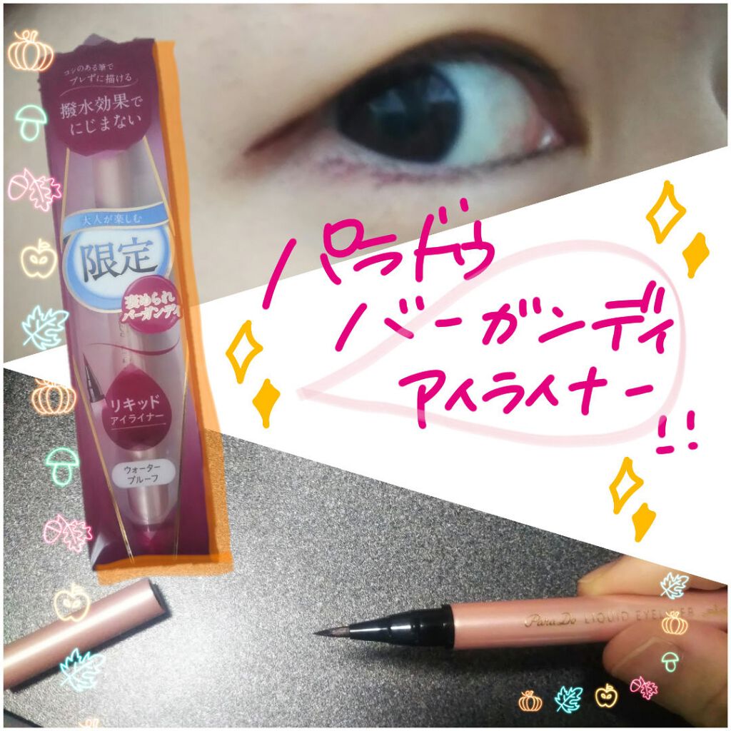 リキッドアイライナー /パラドゥ/リキッドアイライナーを使ったクチコミ(1枚目)