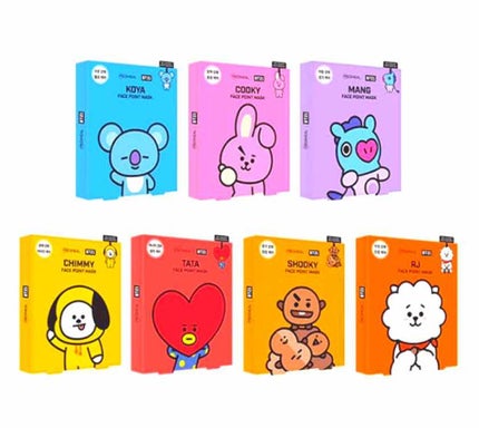 BT21 l MEDIHEAL KOYA ポイントパッチ/MEDIHEAL/シートマスク・パックを使ったクチコミ(2枚目)