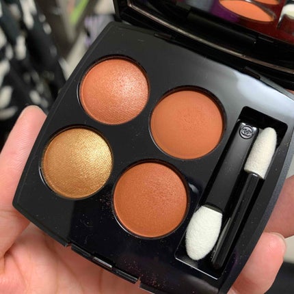 レ キャトル オンブル 368 ゴールデン メドウ/CHANEL/アイシャドウパレットを使ったクチコミ(3枚目)