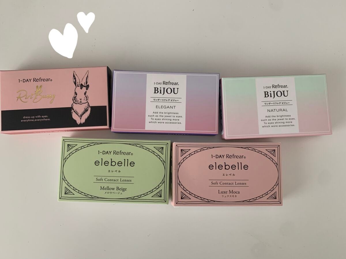 ワンデーリフレア リリバニー/Refrear/ワンデー(1DAY)カラコンを使ったクチコミ(1枚目)
