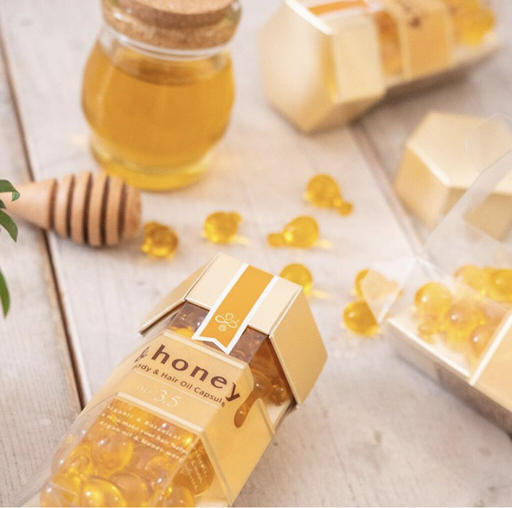 ボディ＆ヘア オイルカプセル 3.5/&honey/ヘアオイルを使ったクチコミ（1枚目）
