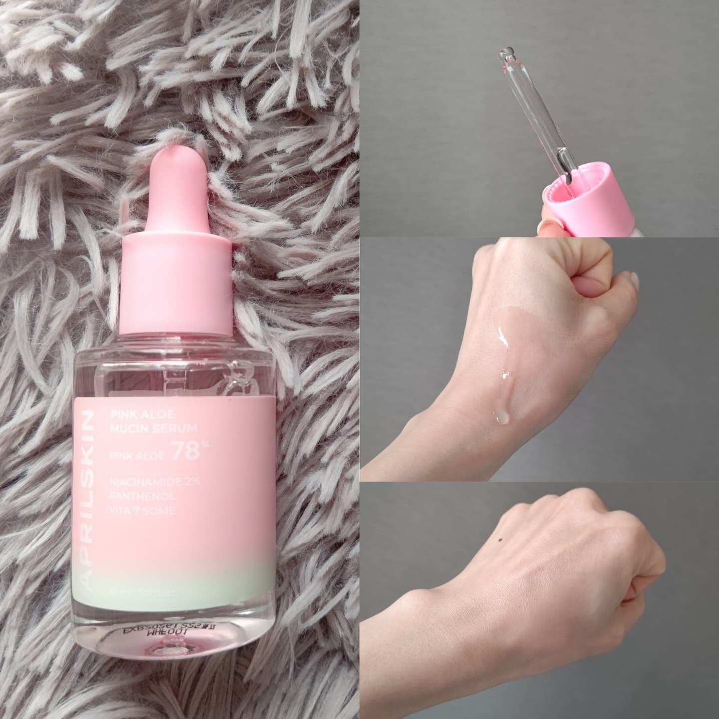 ピンクアロエビタトナー/APRILSKIN/化粧水を使ったクチコミ（3枚目）