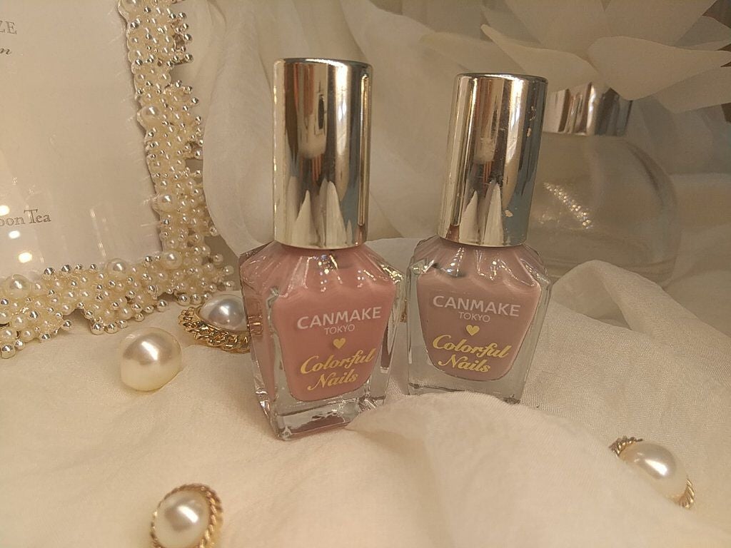 カラフルネイルズ/キャンメイク/マニキュアを使ったクチコミ(4枚目)