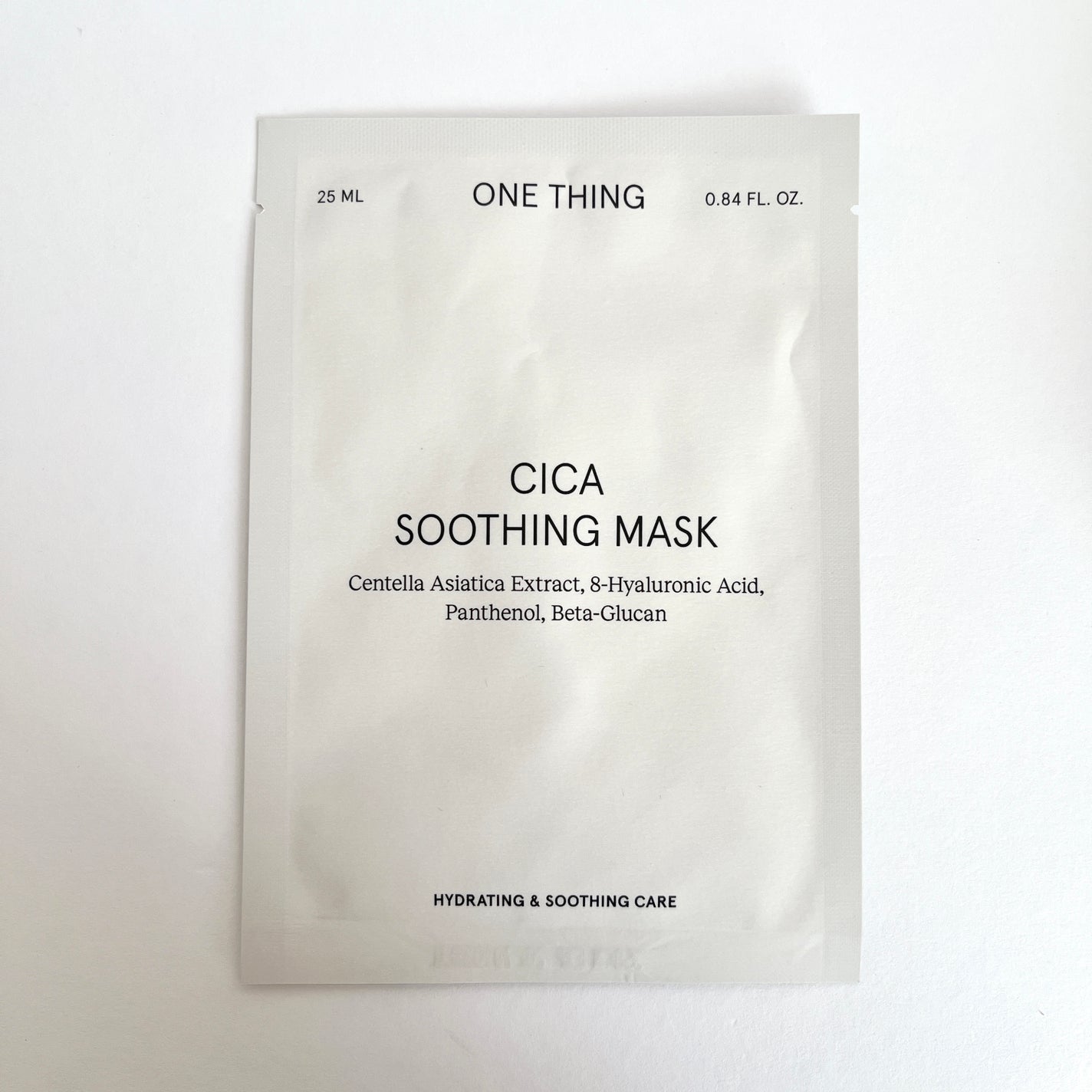 CICAスージングマスク/ONE THING/シートマスク・パックを使ったクチコミ(2枚目)