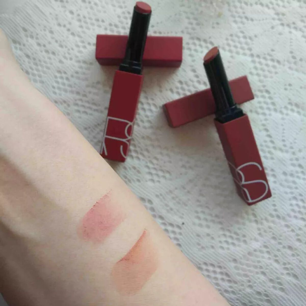 パワーマット リップスティック/NARS/口紅を使ったクチコミ（2枚目）