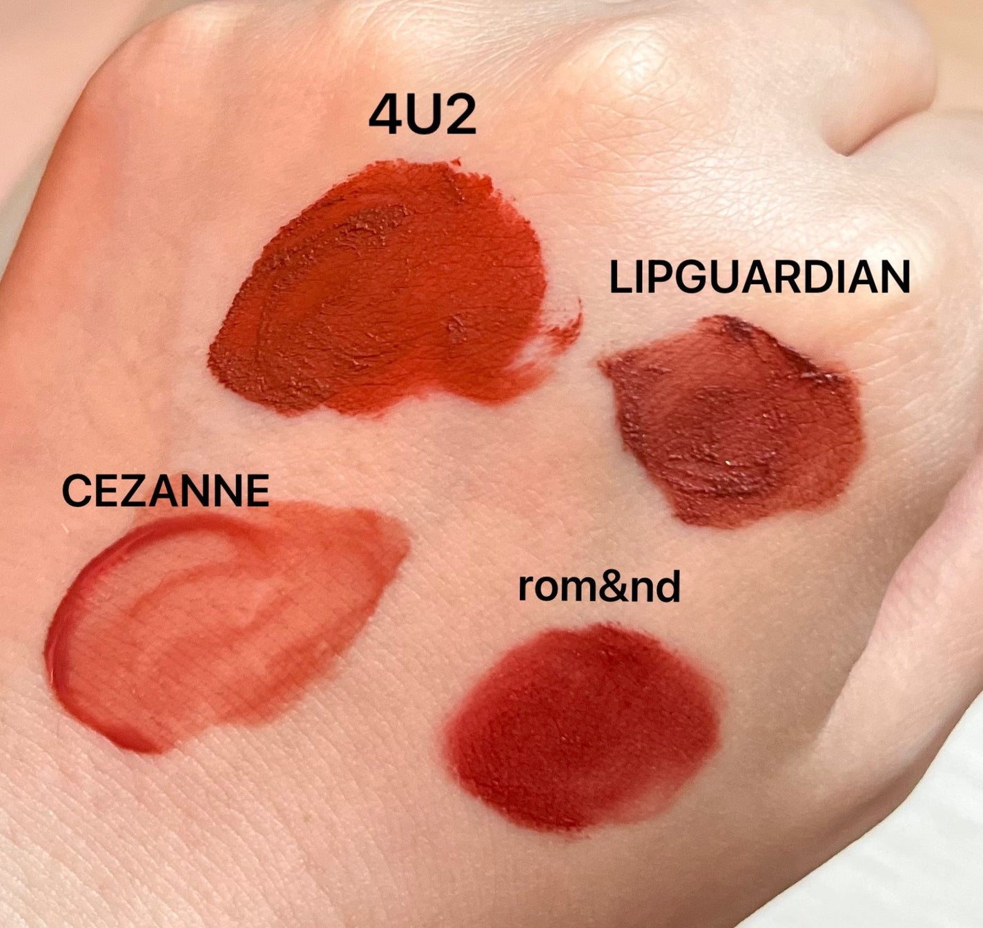 ゼロベルベットティント/rom&nd/リップティントを使ったクチコミ(2枚目)