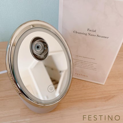 フェイシャルクレンジングナノスチーマー/FESTINO/美顔器・マッサージを使ったクチコミ(1枚目)