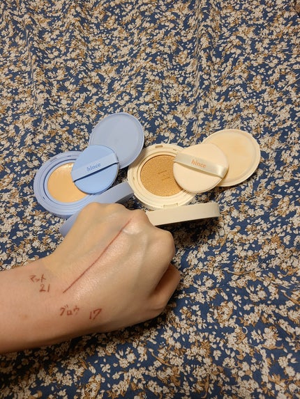 セカンドスキングロウクッション/hince/クッションファンデーションを使ったクチコミ(2枚目)