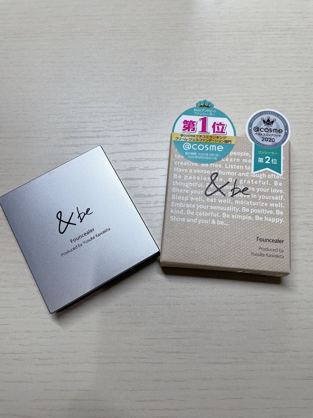 &be ファンシーラー/&be/パレットコンシーラーを使ったクチコミ(1枚目)