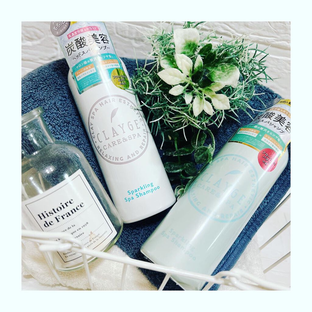スパークリングスパシャンプー/CLAYGE/シャンプー・コンディショナーを使ったクチコミ(1枚目)