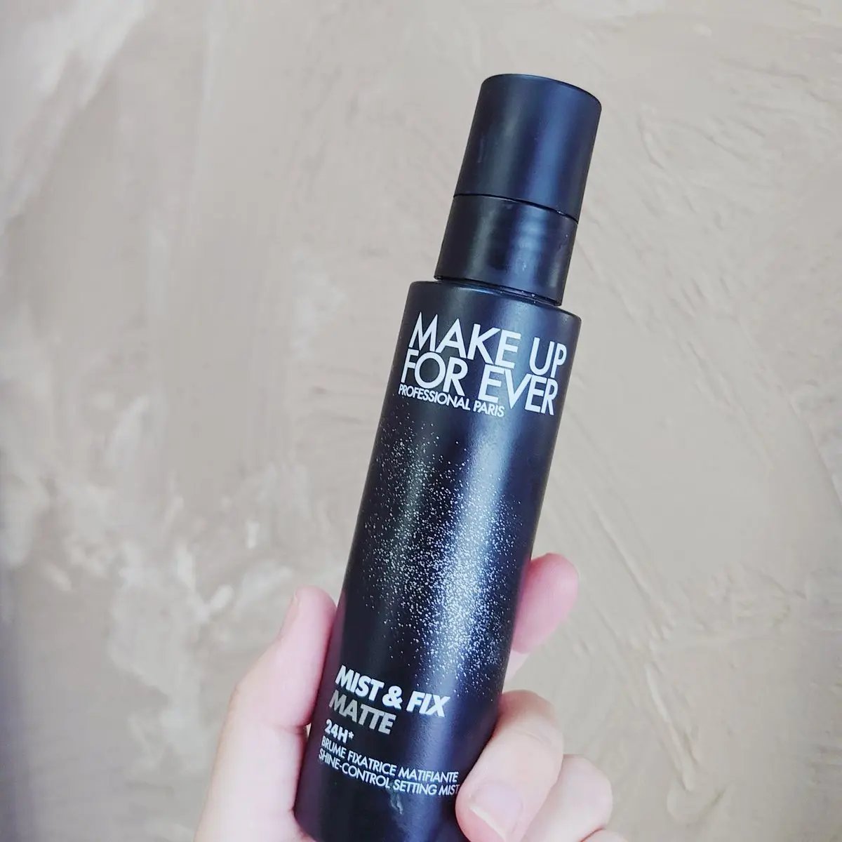 ミスト＆フィックス マット 100ml/MAKE UP FOR EVER/ミスト状化粧水を使ったクチコミ（1枚目）