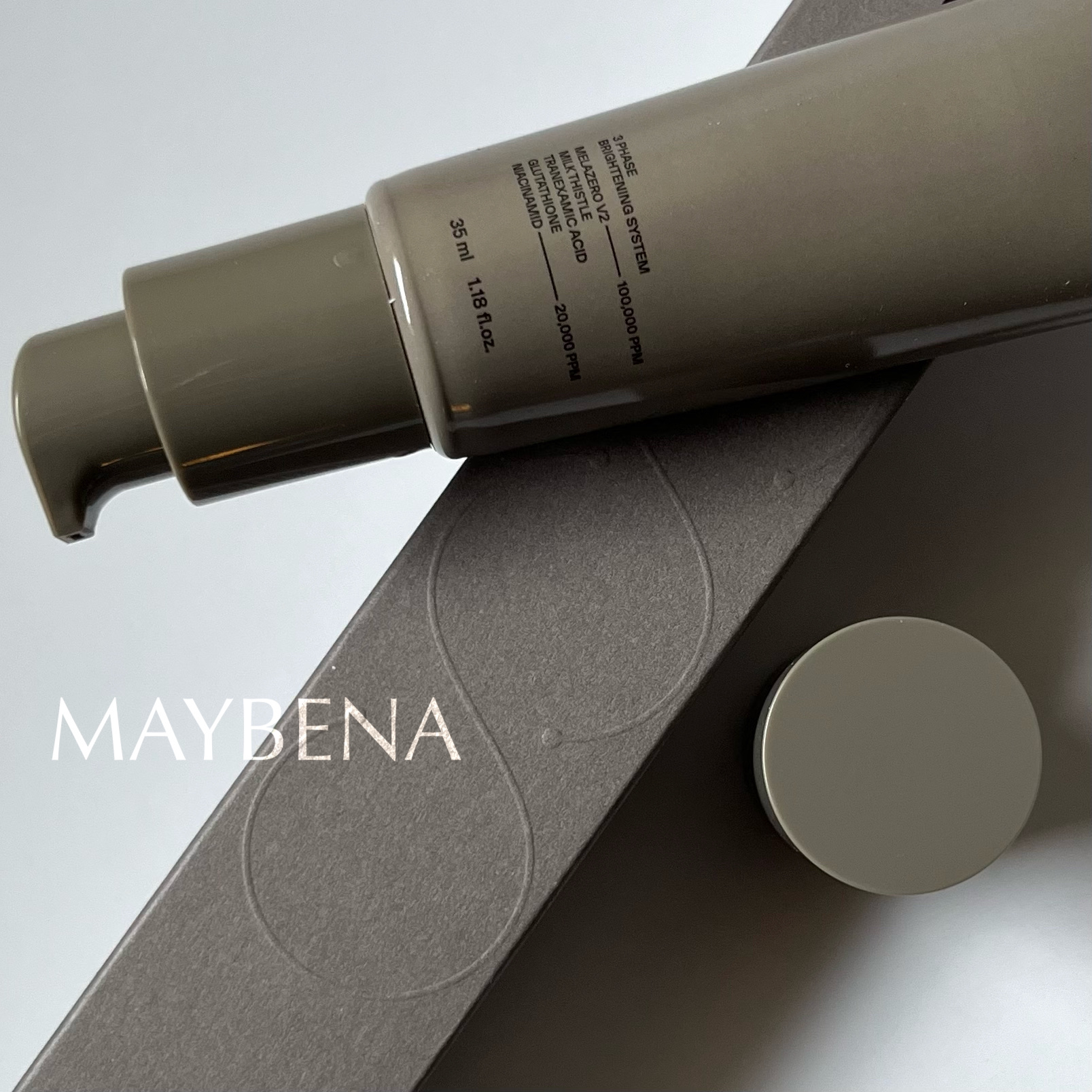 ゼロくすみ美白アンプル/MAYBENA/美容液を使ったクチコミ（1枚目）