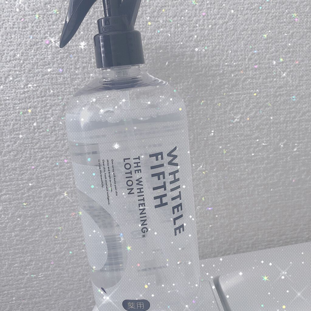 薬用美白化粧水/WHITELE FIFTH/ミスト状化粧水を使ったクチコミ(3枚目)