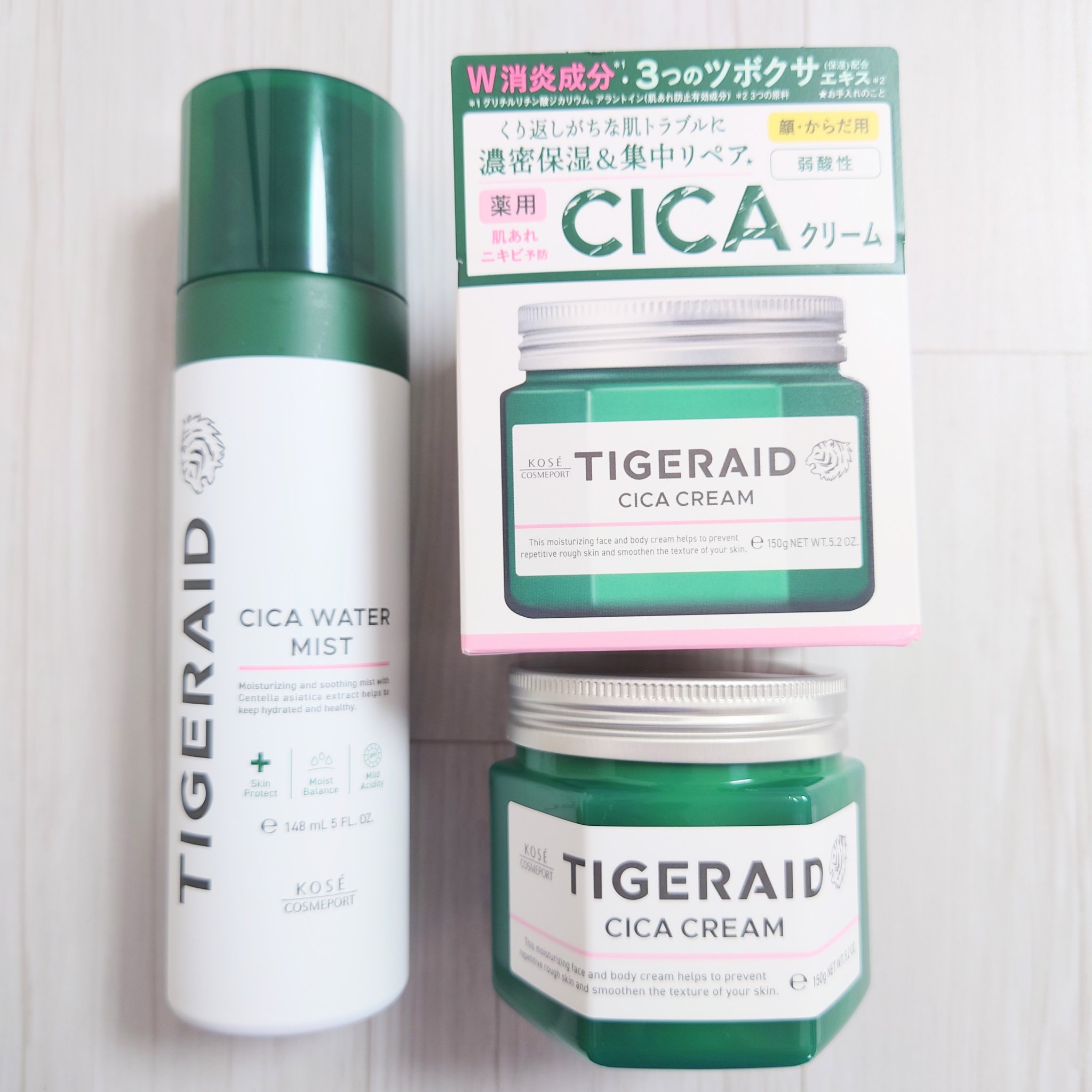 薬用 CICA ウォーターミスト/タイガレイド/ミスト状化粧水を使ったクチコミ（3枚目）