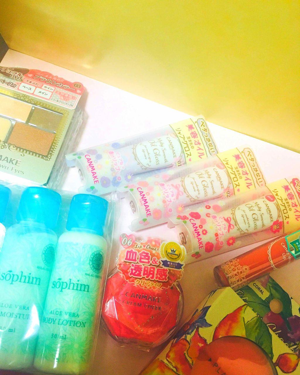 メルティスムースオイルグロス/キャンメイク/リップグロスを使ったクチコミ（1枚目）