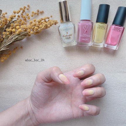 カラフルネイルズ/キャンメイク/マニキュアを使ったクチコミ(1枚目)