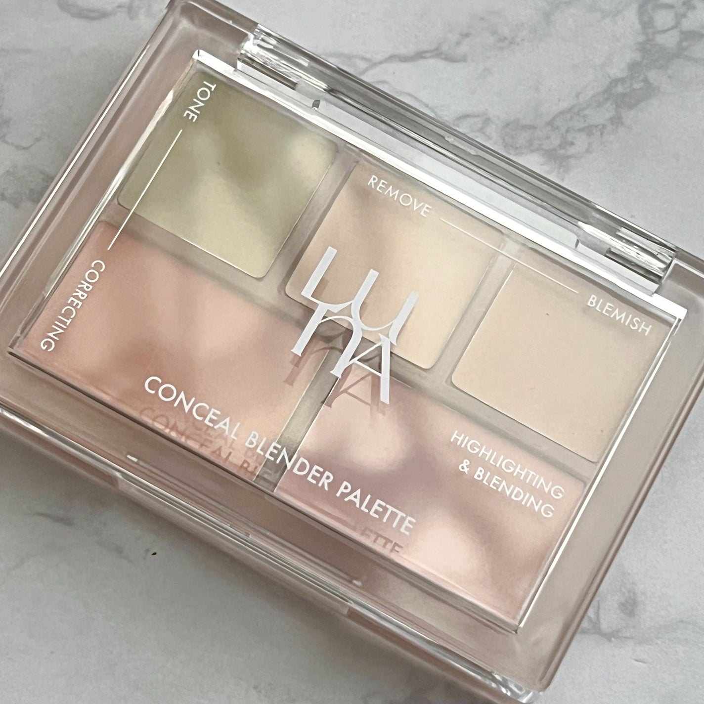 コンシールブレンダーパレット/LUNA/パレットコンシーラーを使ったクチコミ(4枚目)