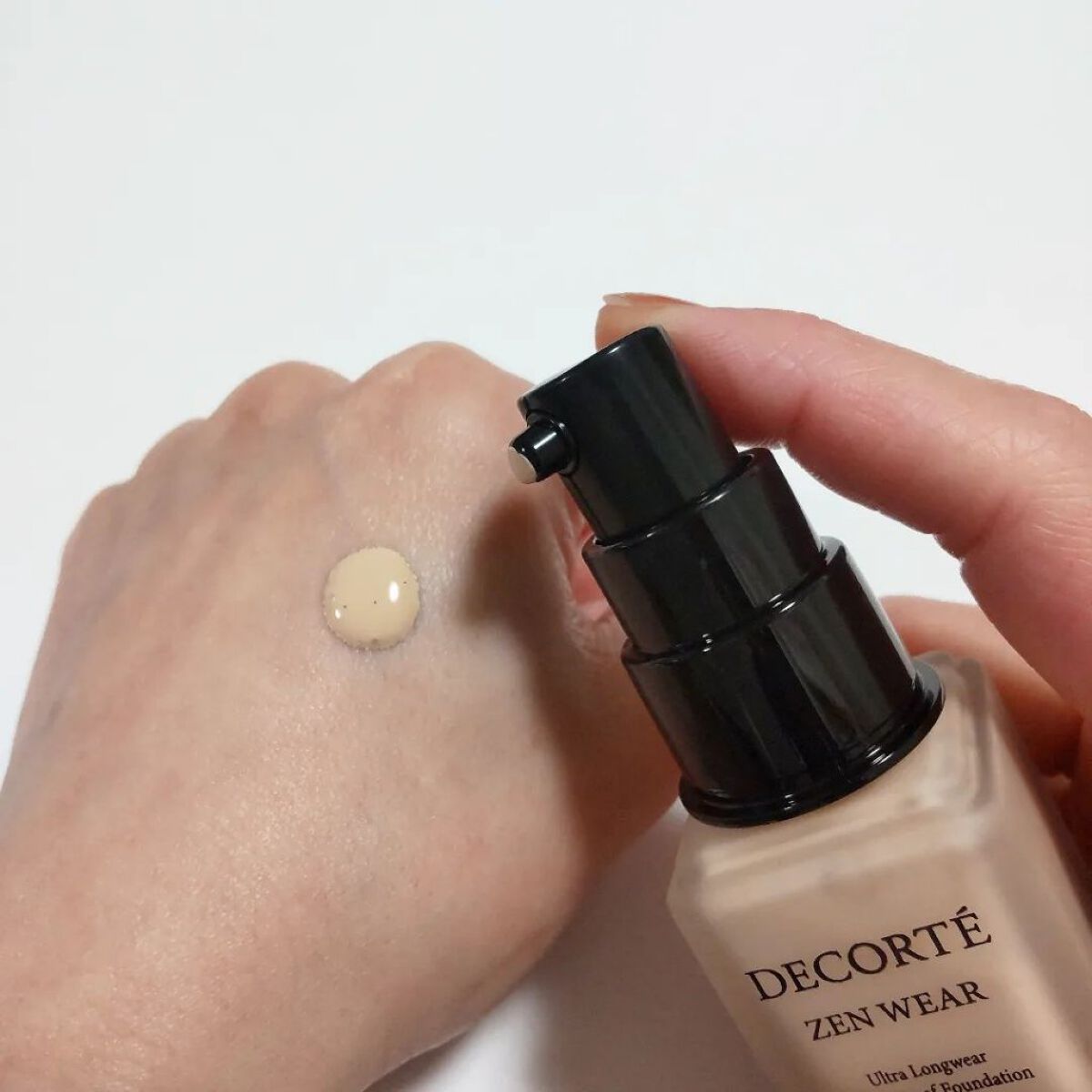 ゼン ウェア フルイド/DECORTÉ/リキッドファンデーションを使ったクチコミ（3枚目）