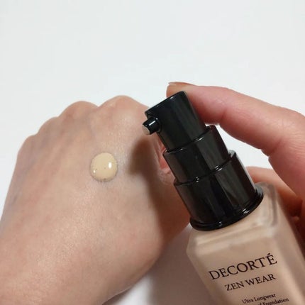 ゼン ウェア フルイド/DECORTÉ/リキッドファンデーションを使ったクチコミ(3枚目)