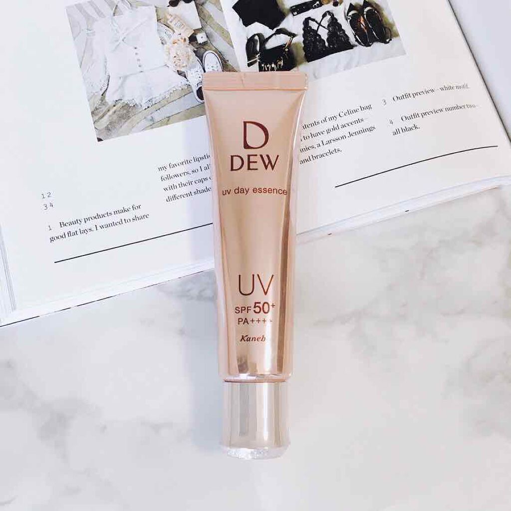 UVデイエッセンス/DEW/化粧下地を使ったクチコミ（1枚目）