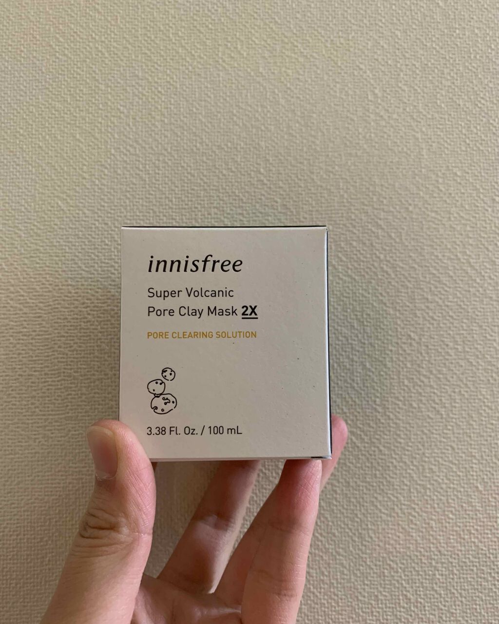 スーパーヴォルカニック ポア クレイマスク/innisfree/洗い流すパック・マスクを使ったクチコミ(1枚目)