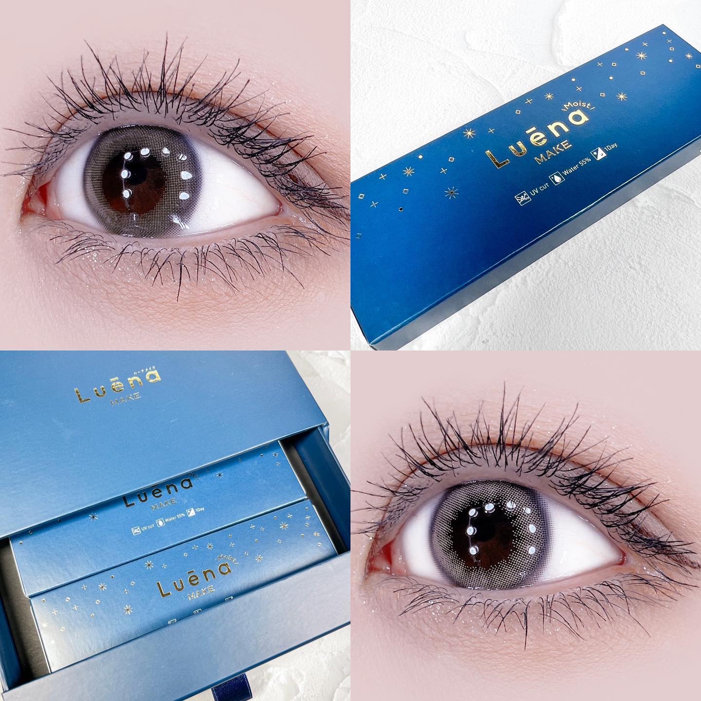 ルーナメイクモイスト/ルーナメイク/カラーコンタクトレンズを使ったクチコミ（1枚目）