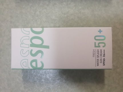 ウォータースプラッシュ サンクリーム フレッシュ CICA/espoir/化粧下地を使ったクチコミ(3枚目)