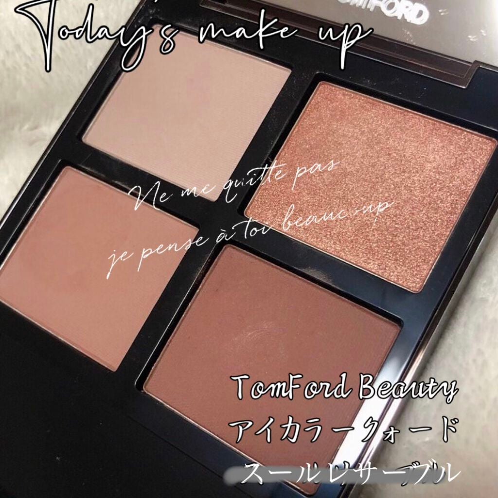 アイ カラー クォード/TOM FORD BEAUTY/アイシャドウパレットを使ったクチコミ(1枚目)