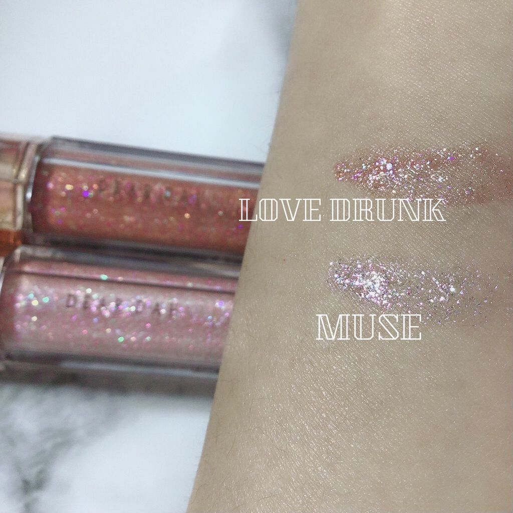 パラダイス シャイン アイ シークイン/DEAR DAHLIA/リキッドアイシャドウを使ったクチコミ（2枚目）