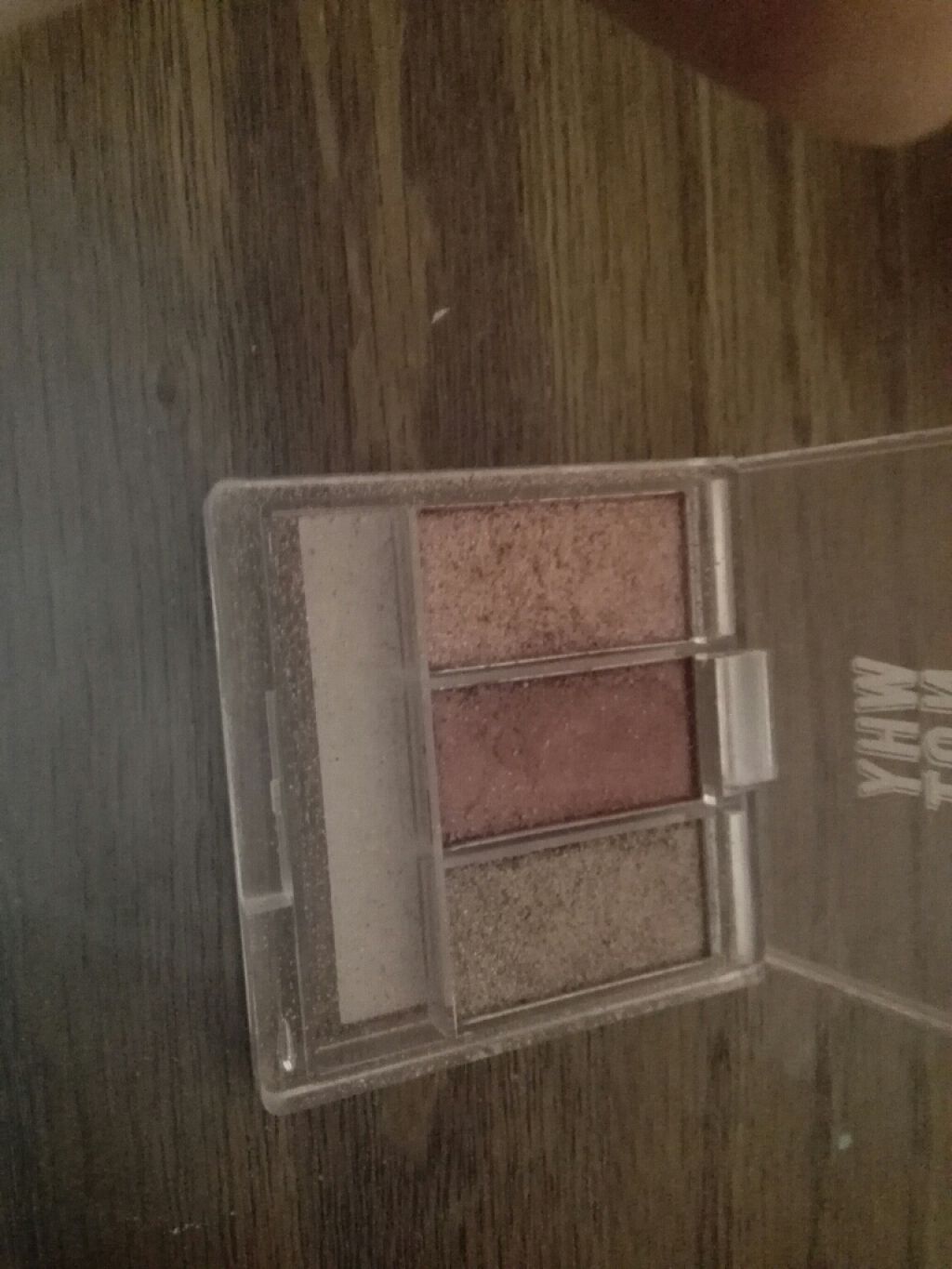 WHY NOT SPINNS 3色アイシャドウ/DAISO/アイシャドウパレットを使ったクチコミ(1枚目)